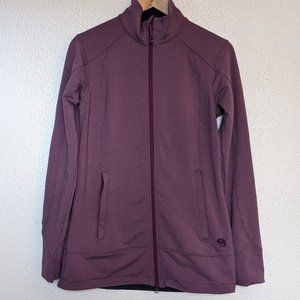 Mountain Hardware purple full zip lightweight jacket size M